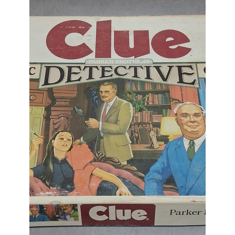 Clue - Parker Brothers - Classic Detective Board Game - Complete - 1986 #2